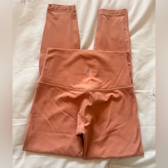 lululemon athletica Pants - Lululemon | Align peach double lined Leggings 4